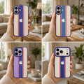 ✨ Patriotic Stripe Elegance | Premium Designer iPhone Cover