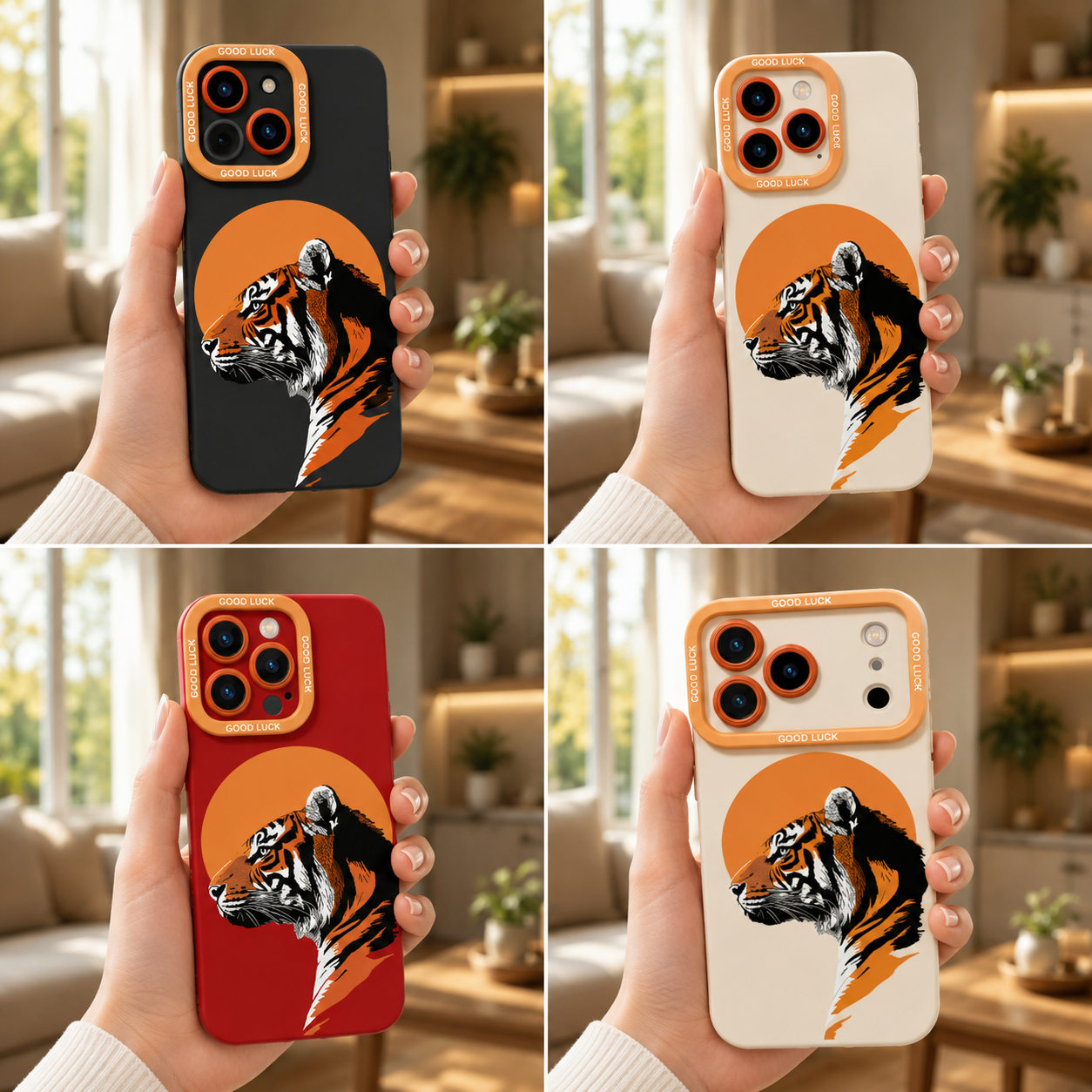 ✨ Majestic Tiger Graphic | Premium Designer iPhone Cover