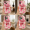 ✨ Cherry Bow Pattern | Premium Designer iPhone Cover