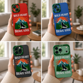 ✨ Wild Heart Brave Soul | Premium Designer iPhone Cover