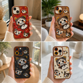 Charming Doodle Ghosts Silicone Case
