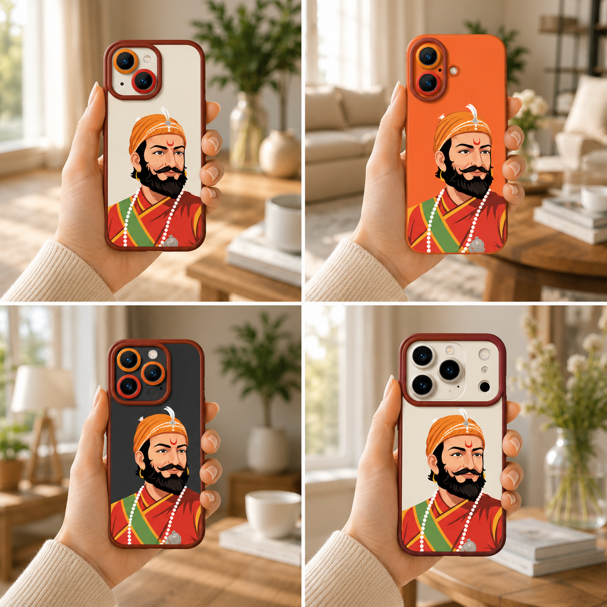 Warrior Spirit Design Silicone Case