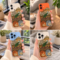 Ornate Peacock and Swan Elegance Silicone Case
