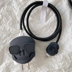 Iphone Charger Case Cover - Drip Skull - 4 Piece Set (With Wire Protector)